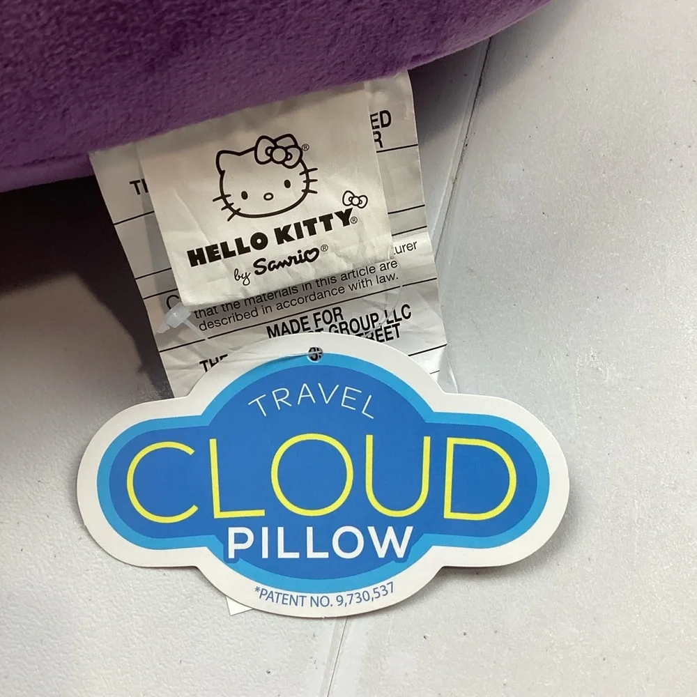 Hello Kitty by Sanrio Travel Cloud Pillow NEW!